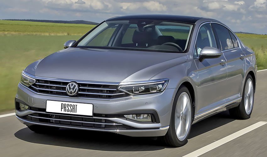 Volkswagen Passat с бензиновым двигателем 2.0 литра 2019 года