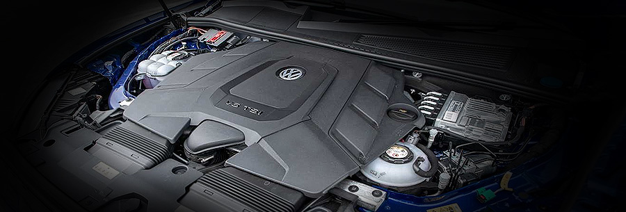 3.0-литровый бензиновый силовой агрегат VW DCBE под капотом Volkswagen Touareg