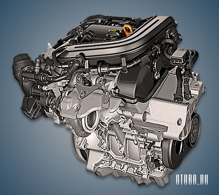 1.0-литровый бензиновый мотор Фольксваген DLAB фото.