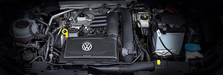 1.4-литровый бензиновый силовой агрегат VW DLEA под капотом Jetta VS7.