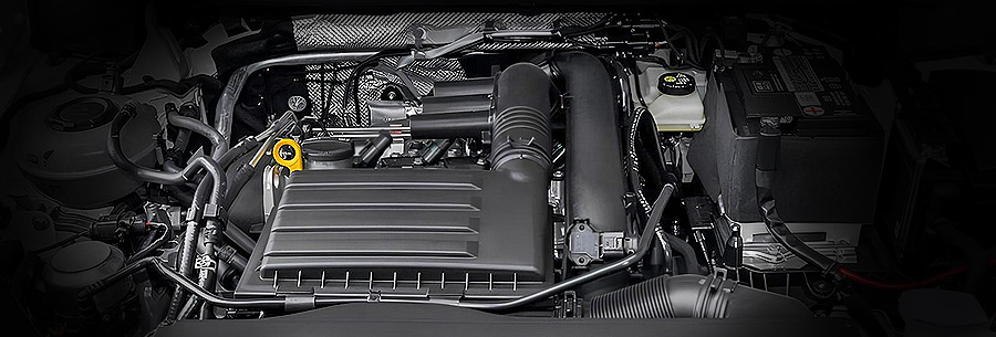 1.4-литровый бензиновый силовой агрегат VW DUTA под капотом Фольксваген Гольф.