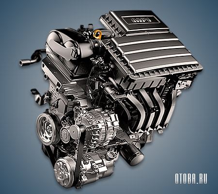 1.5-литровый бензиновый мотор Фольксваген DVMA фото.