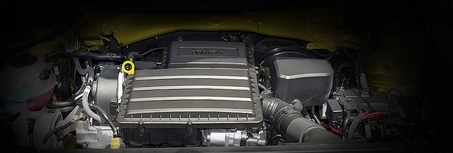1.5-литровый бензиновый силовой агрегат VW DVMA под капотом Skoda Kamiq.