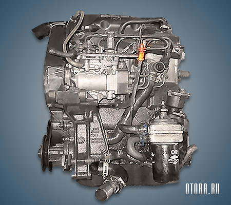 1.6-литровый дизельный двигатель VW JP фото.
