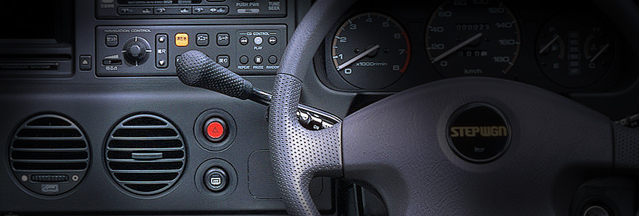 Рычаг управления 4-ступенчатой автоматической коробки S4XA в кабине Хонда СРВ