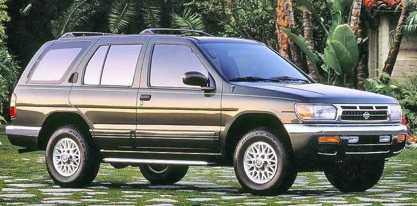 Nissan Pathfinder 1998 года с акпп JR402E