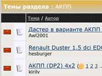 Форум о акпп Renault dp2
