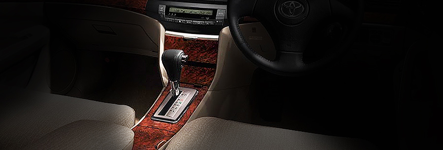 Рычаг управления вариатора Toyota K110 в кабине Тойота Премио.