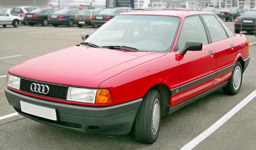 Audi 80 с АКПП 087 1988 года